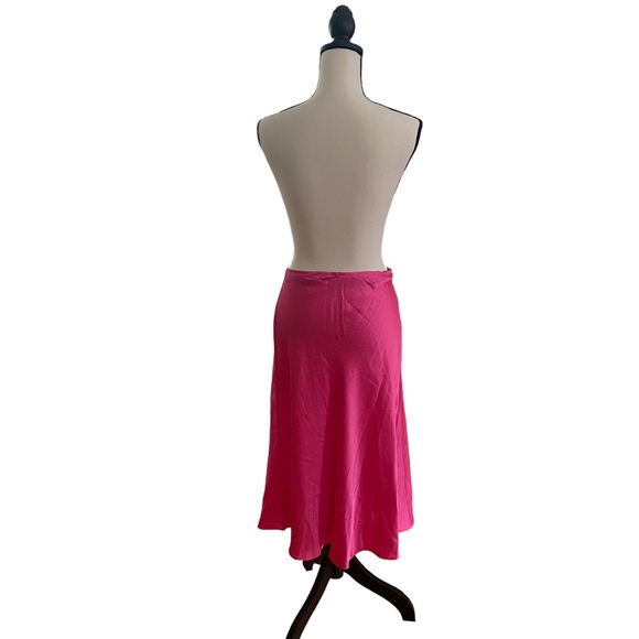 Satin Midi Skirt - Picture 2 of 3